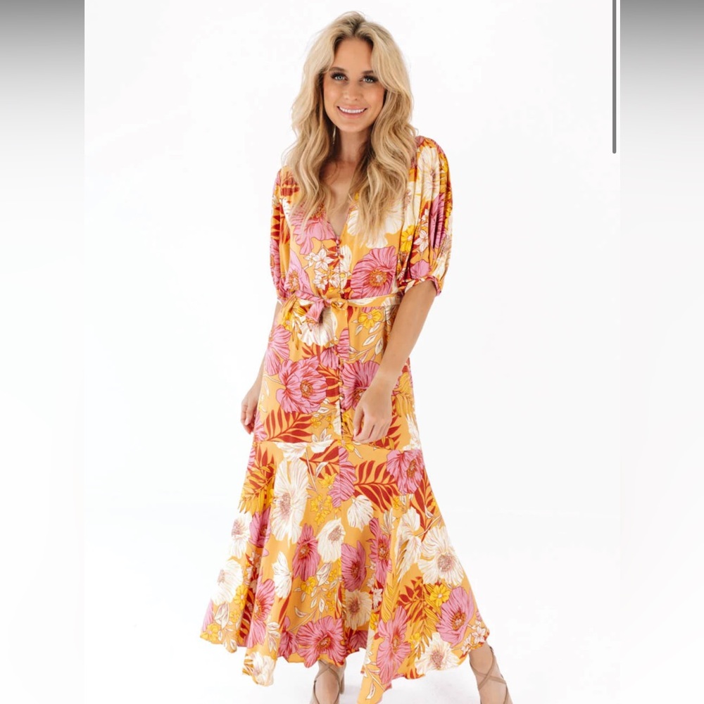 Impeccable Pig floral Maxi Dress
